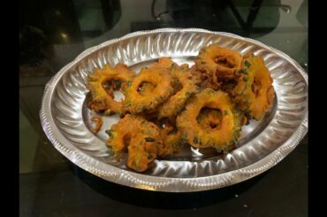 bitter gourd bajji #bittergourd #healthy #recipes