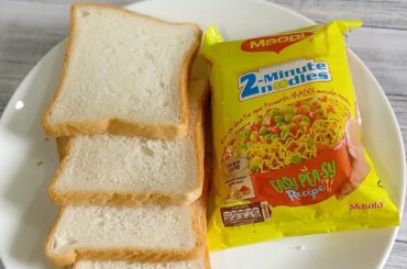 5 Minutes Instant Snacks Recipe|Quick & Easy Evening Snacks|Crispy & Tasty Bread Snacks|Maggi Recipe