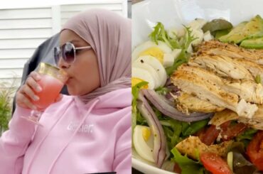 maanta target grocery haul iyo how to make healthy salad , beautifull day, i am back!