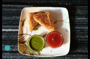 CRISPY CHEESY CORN SANDWICH | EASY & QUICK BREAKFAST BY KIRAN