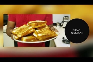 Bread sandwich easy and healthy snack| Easy to make | veg sandwich. |with my sisters| Vlog 6