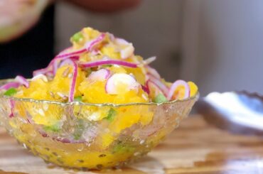Winter Squash Salad - wfpb no oil recipe - healthy recipe channel