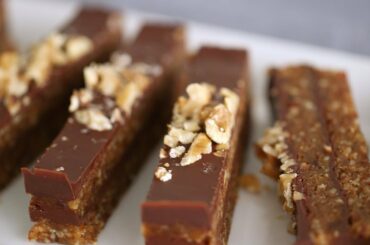 Dark Chocolate Walnut Date Bars- Healthy Appetite with Shira Bocar