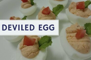 HOW TO MAKE DEVILED EGG | HEALTH DEVILED EGG | NO MAYO DEVILED EGG | LOW CALORIE FOOD