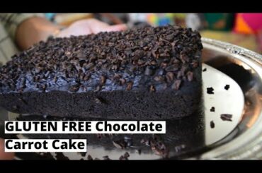 Gluten Free Chocolate Carrot Cake | Gluten Free Baking Recipes | Healthy Baking at home | Rasoisaga