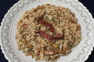 Yam Fried Rice /Fried Rice Recipes/ Rice recipes / Veg Recipes/ Vegetarian Recipes -  Recipes E: 509