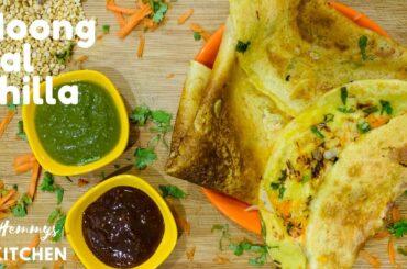 Moong Dal Chilla | Breakfast recipes | Cook at Home | Healthy Recipes