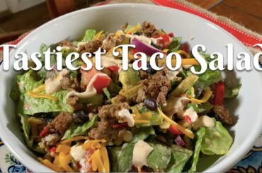 TACO SALAD: Delicious Easy Recipe Perfect for Taco Tuesday or a Hot Summer Day