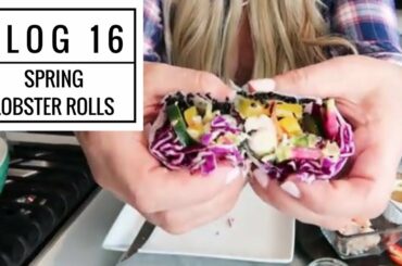 LWA: RECIPE Healthy Lobster Spring Rolls With Miso Dressing