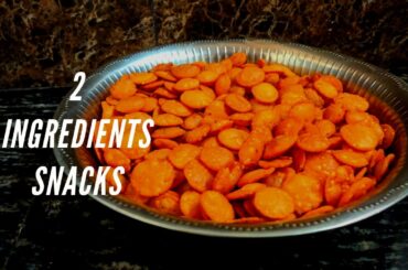 2 Ingredients Healthy Snack | Instant Chatpata Snacks recipe | Mom's Recipe by Food & Travel Diaries
