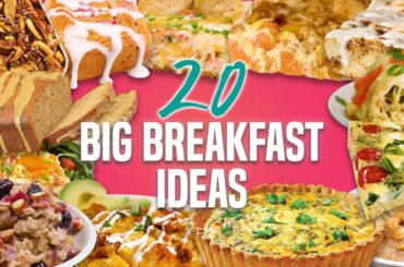 20 Breakfast Recipes for a Crowd | Holiday Breakfast and Brunch Recipe Compilation
