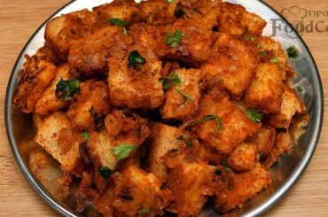 Bread Masala/ Quick Breakfast Recipe/ Bread Recipes