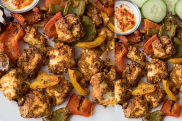 Healthy Paneer Tikka Recipe | Indian Weight Loss Recipes