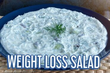 Healthy Yogurt Salad Recipe (Super Easy) For Weight Loss | Tasty World Cooking