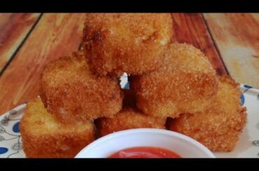 Bread cheese bites/ kids snack recipe/ healthy snack recipe/bread recipes