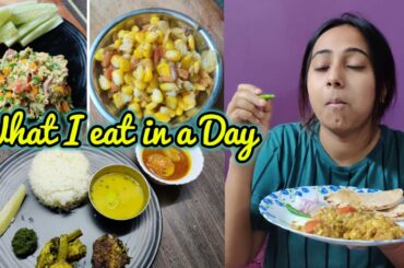 WHAT I EAT IN A DAY? | Healthy Indian Meals | Eat #withme Home cooked food
