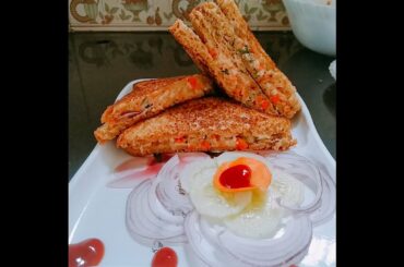 Healthy and tasty tava sandwich