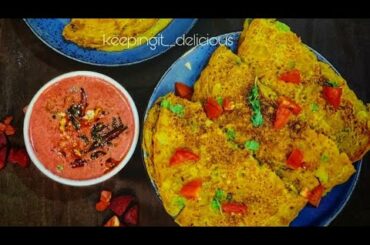 Oats chilla |Oats pancake|Healthy breakfast recipe|Oats recipes|The art of loving food|Oats chila