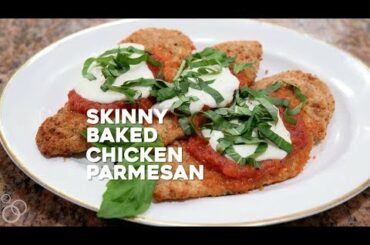 Healthy Baked Chicken Parmesan