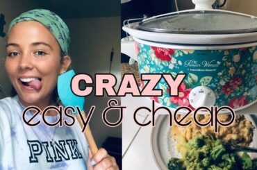 EASY, CHEAP & HEALTHY MEALS FOR COLLEGE STUDENTS