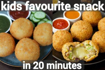 kids favourite snack recipes in 20 minutes | 2 instant and easy snack recipes