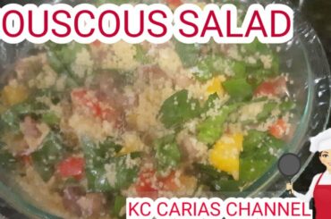 COUSCOUS SALAD recipe |High protein & Healthy | Quick & Easy Salad