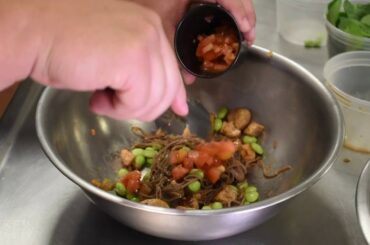 KeiserU Culinary Arts Program - Healthy Recipe: Chicken Soba Noodles