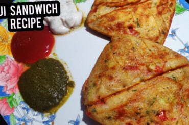 Suji Sandwich Recipe | Tasty & Healthy Breakfast Recipe