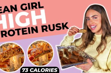 LEAN GIRL Low Calorie High Protein Rusk Recipe | Guilt Free SA Favourites