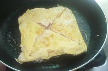 Egg Wrapped Sandwich/SUPER healthy BREAKFAST/Egg sandwich recipe