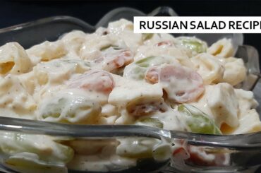 Russian Salad Recipe I Best Healthy Tasty Salad I Best Salad For Party I HS Kitchen