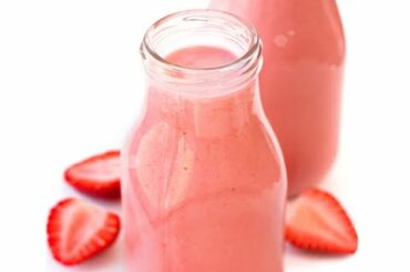 3 Ingredient Strawberry Smoothie Recipe