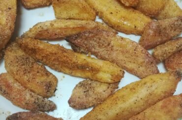 Potato Wedges/Easy and Healthy Snacks Recipe/Weight Gaining Snacks For Toddlers