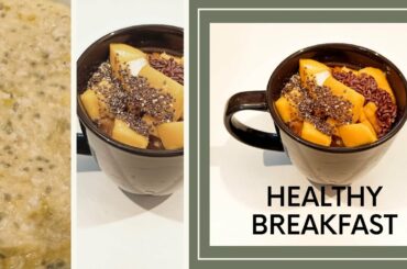 EASY AND HEALTHY BREAKFAST|OVERNIGHT OATS BREAKFAST|WEIGHT LOSS BREAKFAST RECIPE|
