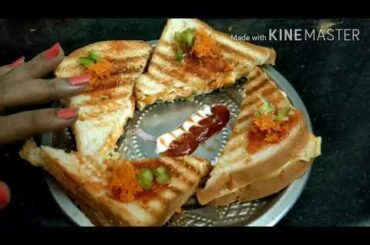 Veg Sandwich/easy & quick /healthy