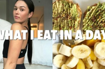 WHAT I EAT IN A DAY: healthy + food combining