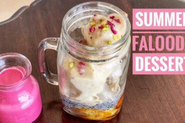 Indian Summer Dessert Falooda | Summer Dessert made Healthy! Being SuperNatural Vegan Recipes