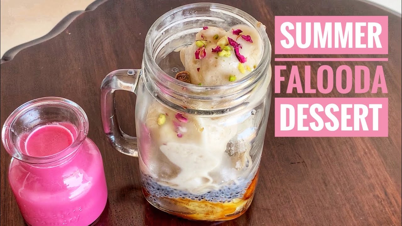 Indian Summer Dessert Falooda | Summer Dessert made Healthy! Being SuperNatural Vegan Recipes Indian Summer Dessert Falooda | Summer Dessert made Healthy! Being SuperNatural Vegan Recipes