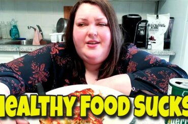 Foodie Beauty I Give Up Healthy Food Sucks | Reaction