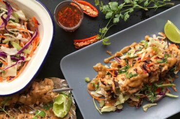 Healthy Chicken Satay Skewers | 30 Minute Meals