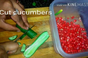 Cucumber salad | Salad recipe | veg salad