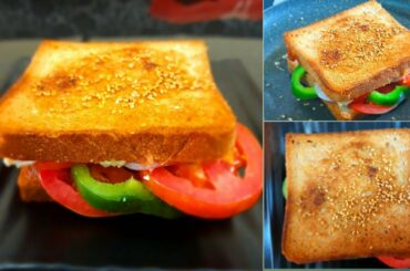 Healthy Veg Paneer Sandwich In just 5 min || Healthy 5 min Breakfast Recipe|| Veg Paneer Sandwich.