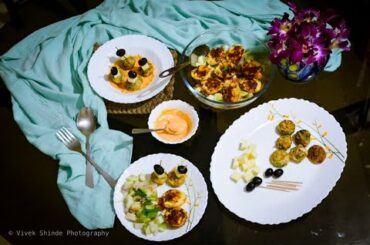 Egg Balls & Masala Fried Eggs simple & healthy recipe