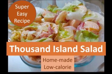 Thousand Island Salad | Super Easy Recipe | Healthy Recipe | Deep Expressions