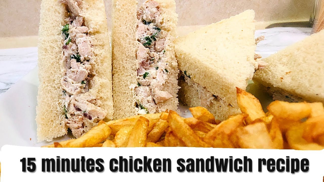 15 MINUTES CHICKEN SANDWICH | CHICKEN SANDWICH | QUICK AND EASY SANDWICH RECIPE | FOOD COOKERY 15 MINUTES CHICKEN SANDWICH | CHICKEN SANDWICH | QUICK AND EASY SANDWICH RECIPE | FOOD COOKERY