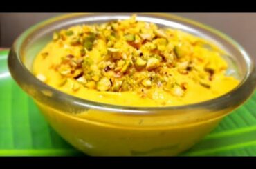 Aamrakhand 'no sugar healthy dessert recipe| Mango shreekhand  kaise banaye season ke baad bhi