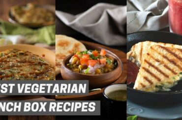 Monday to Friday Vegetarian Breakfast Recipes without Eggs - Vegetarian Lunch Box Ideas