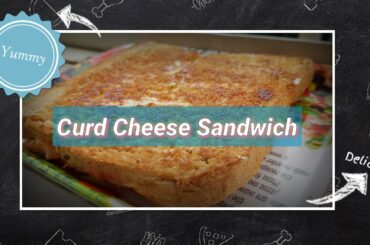 #CurdSandwich #DahiSandwich Dahi Sandwich | Curd Cheese Sandwich | Quick & Healthy Sandwich