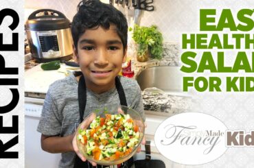 Simply Easy Healthy Salad for Kids They Can Help Make