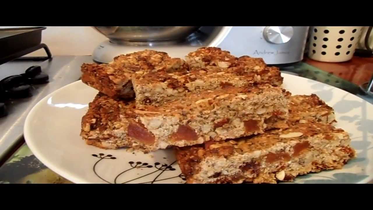 Kent's Cookin' Super Healthy Flapjack / Granola Bars Recipe Kent's Cookin' Super Healthy Flapjack / Granola Bars Recipe